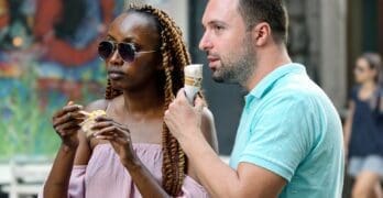 Free Couple Ice Cream photo and picture